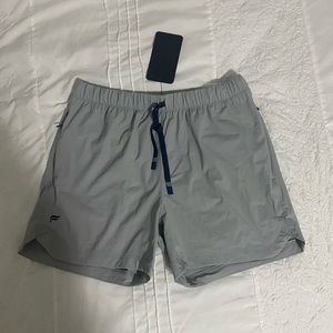 Mens Fabletics “The One” 5 inch Shorts Shadow Gray Size Medium